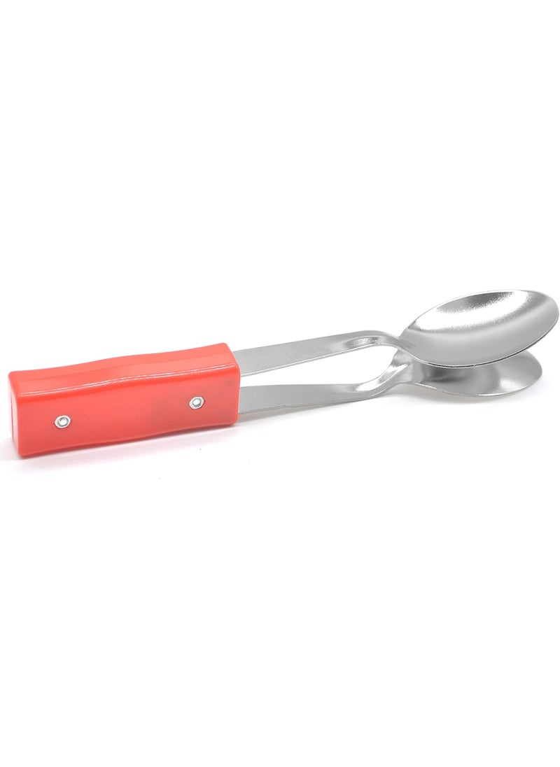 Mihey Musical Spoons with Handle  Traditional Irish Folk Session Percussion Instrument  - Image 3