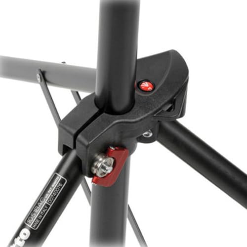 Manfrotto 1051BAC-3 6-Feet 9-Inches Alu Mini Compact Stand AC with 4 Section and 3 Risers, 3-Pack (Black) - Image 5