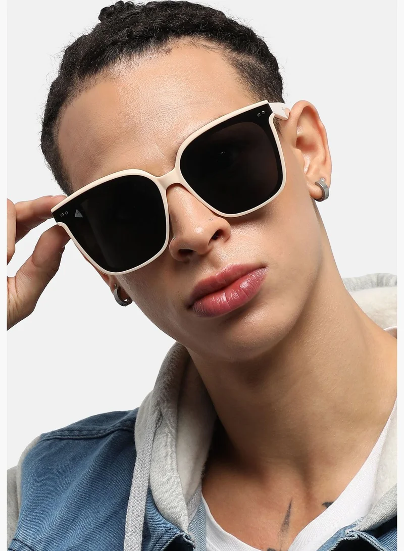 French Accent Polarized Full Rim Wayfarer Sunglass For Men