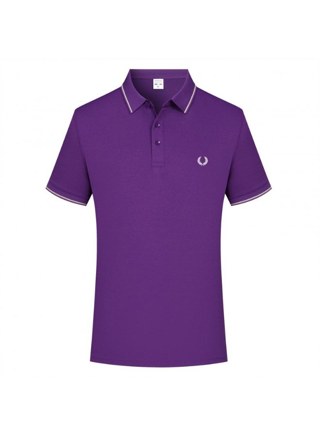 FRED PERRY Slim-fit Polo Shirt Breathable Beaded Cotton Contrast Collar Short Sleeve Joker for Men and Women. - Image 4