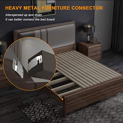 AWTOK Sectional Sofa Connector Bracket, Sectional Couch Connectors Bands for Sectionals,Furniture Connectors with Screws,4 Pieces - Image 3