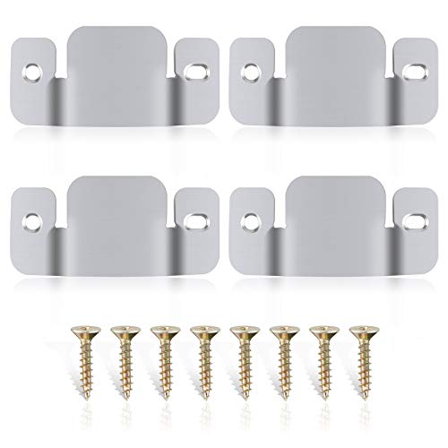 AWTOK Sectional Sofa Connector Bracket, Sectional Couch Connectors Bands for Sectionals,Furniture Connectors with Screws,4 Pieces - Image 1