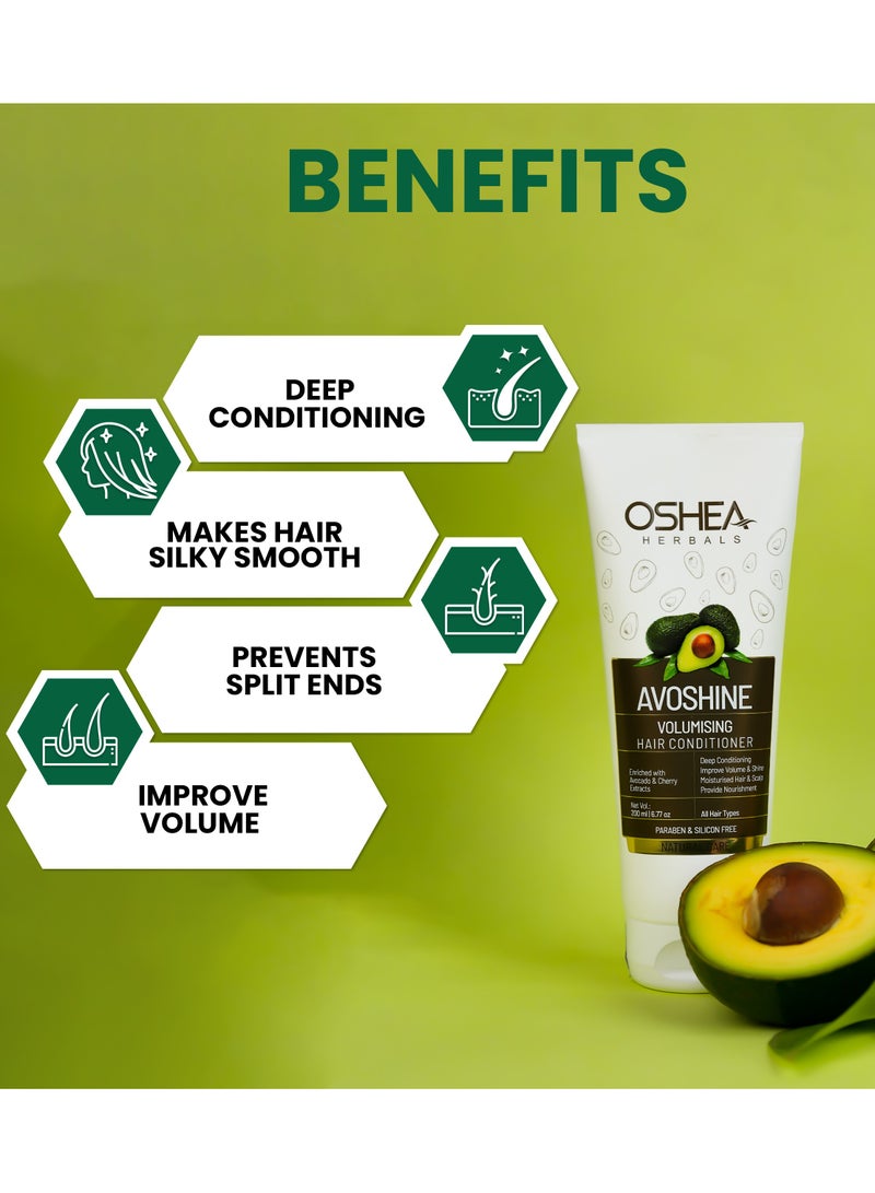 OSHEA Herbals Avoshine Hair Conditioner 200 ml - Image 2
