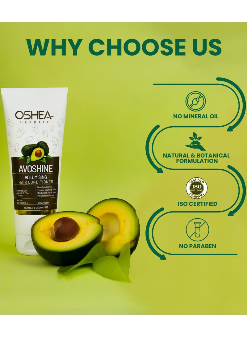 OSHEA Herbals Avoshine Hair Conditioner 200 ml - Image 4