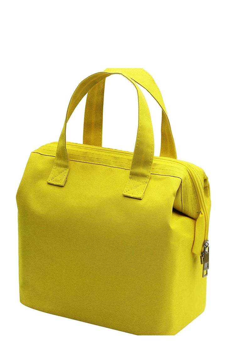 SYOSI Lunch Bag Bento Bag, Thickened Thermal Insulation Refrigerated Bento Tote Bag, Lunch Box Carrying Bag For Students Ladies Men Picnic Work Outdoor  - Image 1