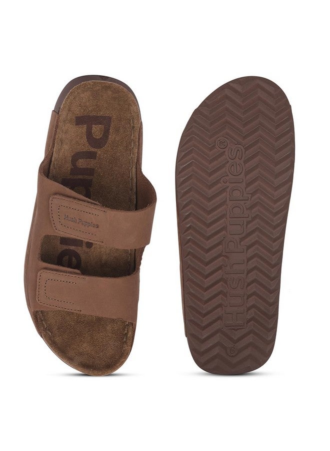 HUSH PUPPIES Men's Mason Mule Brown - Image 3