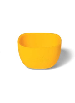 Avanchy Avanchy Silicone La Petite Mini Silicone Bowl Yellow - Silicone Baby Dishes - Baby Bowl - Silicone Bowl - Baby Dishes Set - Baby Feeding Bowl - Bowls for Toddler  - Image 1