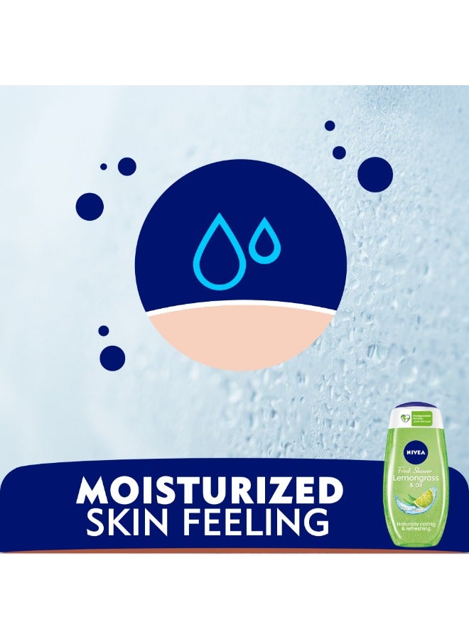 Nivea Lemongrass And Oil Shower Gel 250ml - Image 5