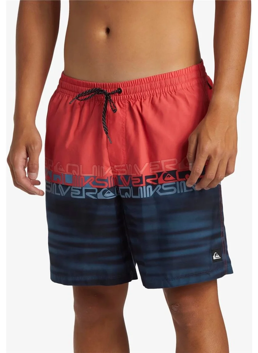 QUIKSILVER Everyday Wordblock Volley 17 Men's Multicolored Volley Short