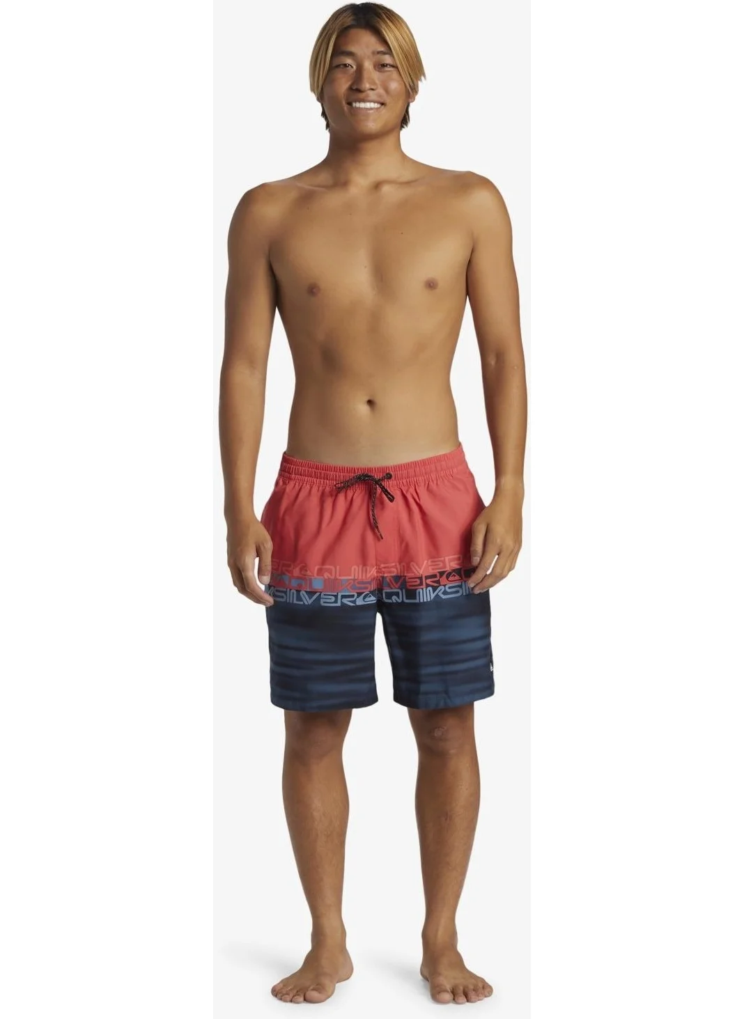 QUIKSILVER Everyday Wordblock Volley 17 Men's Multicolored Volley Short