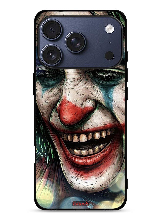 Tolwak Apple iPhone 17 Pro Protective Case Cover Joker Laughing Face - Image 1