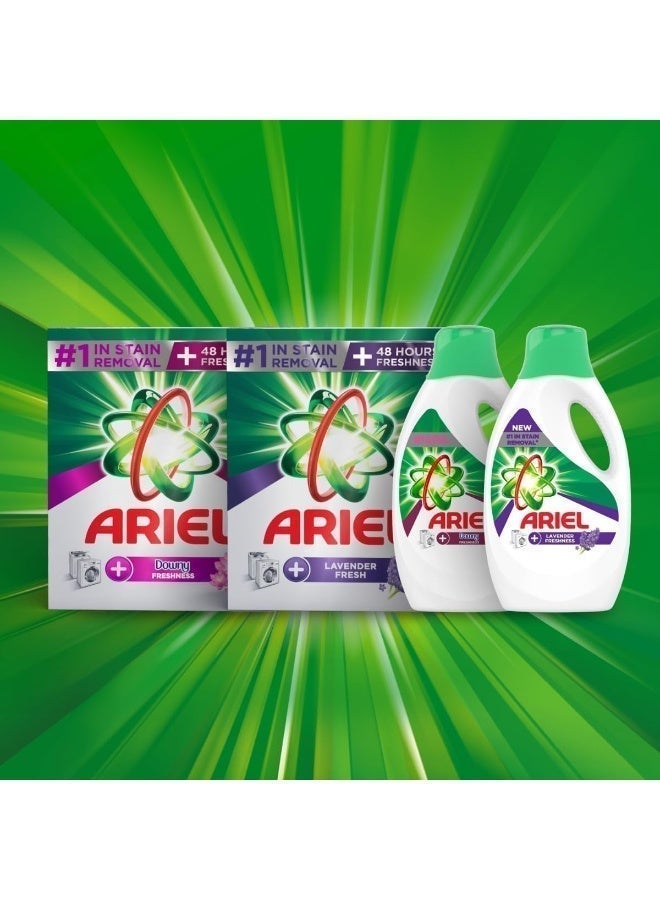 Ariel Automatic Downy Lavender Laundry Detergent Powder, 2.25Kg pack of 2 - Image 4