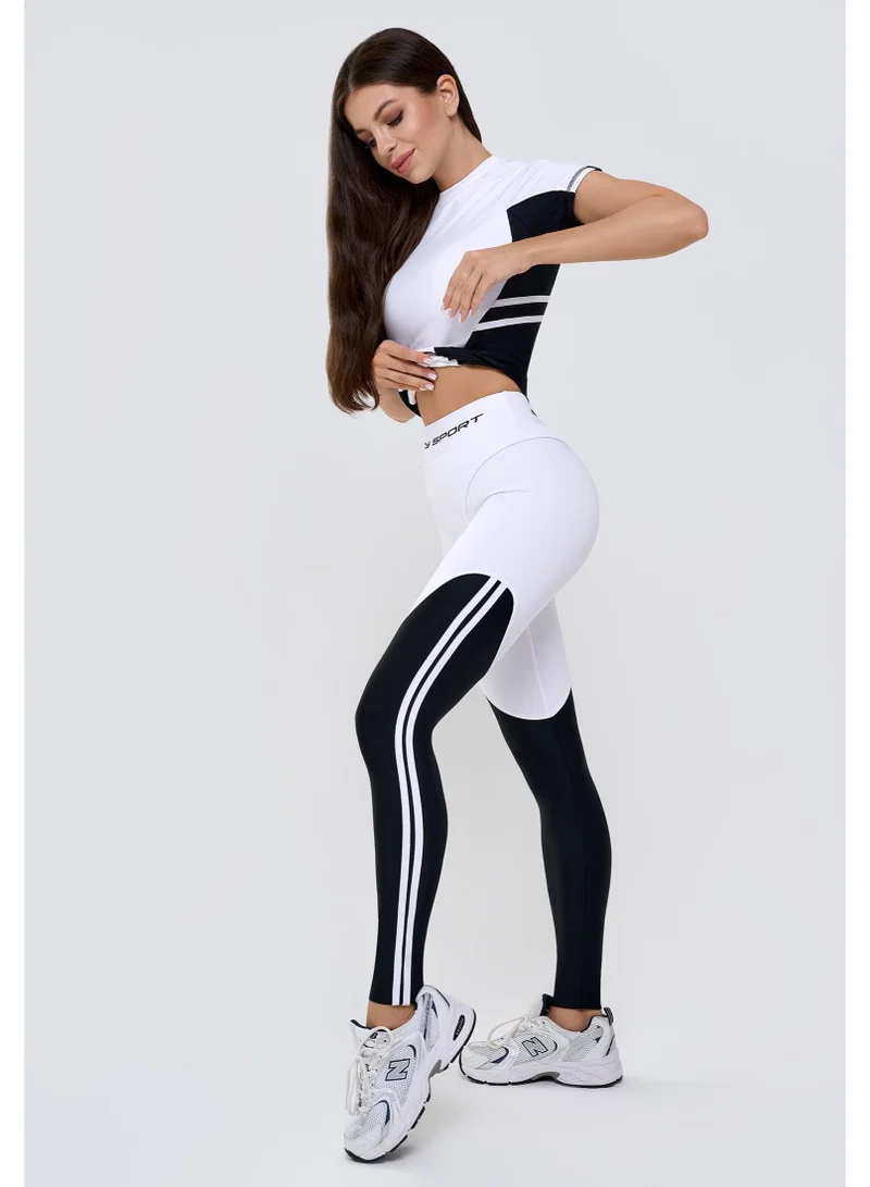 Bona Fide Extra Push-up Golf Juicy White Extra Golf Juicy Polyester High Waist Gym Leggings for Women for Women | Best Price UAE