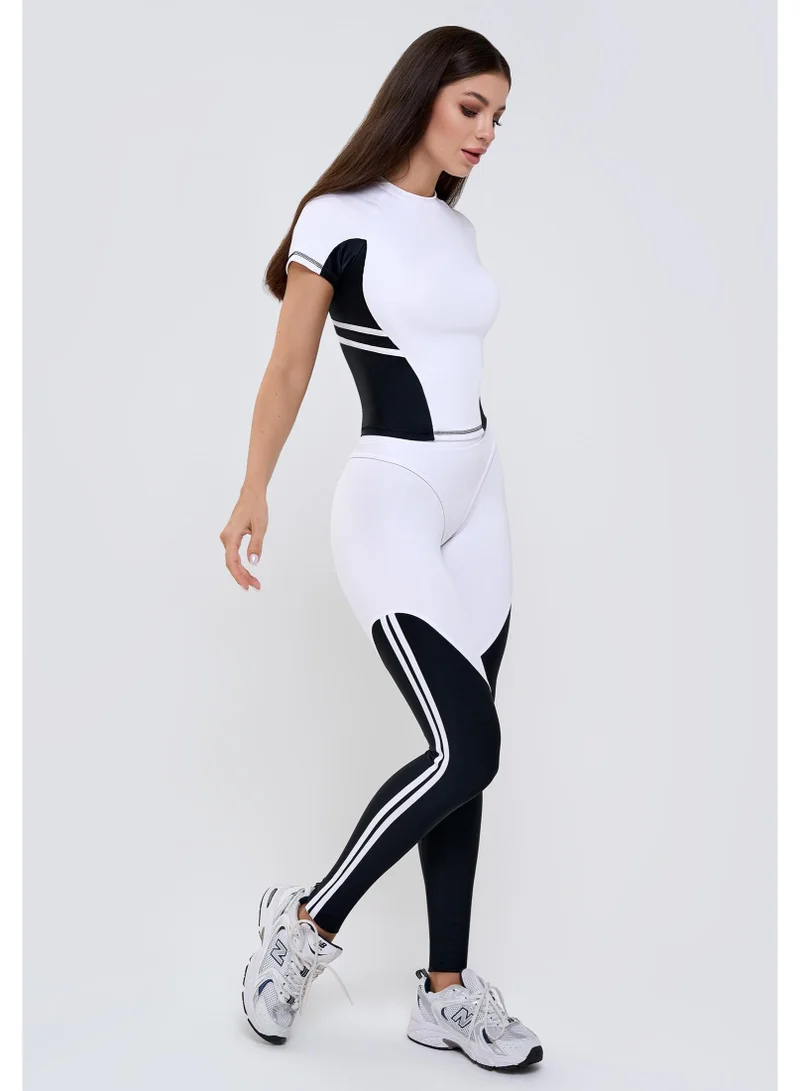Bona Fide Extra Push-up Golf Juicy White Extra Golf Juicy Polyester High Waist Gym Leggings for Women for Women | Best Price UAE