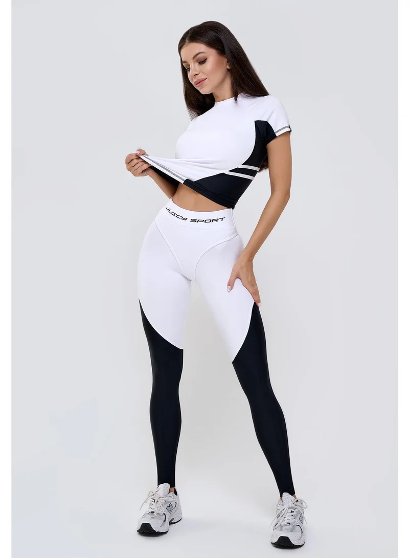 Bona Fide Extra Push-up Golf Juicy White Extra Golf Juicy Polyester High Waist Gym Leggings for Women for Women | Best Price UAE