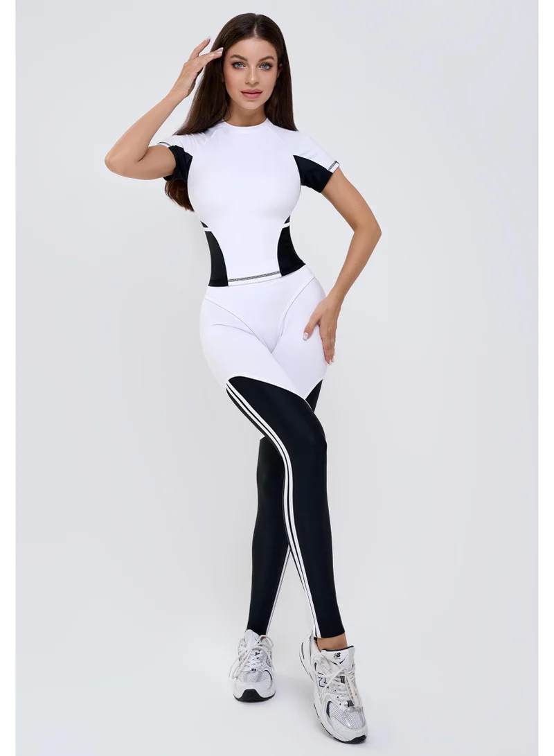 Bona Fide Extra Push-up Golf Juicy White Extra Golf Juicy Polyester High Waist Gym Leggings for Women for Women | Best Price UAE