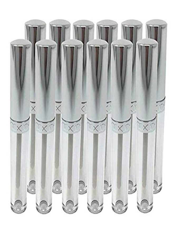 DIY Kit Creations Silver Empty Lip Gloss Tubes 10 mL (30 Pack) - Image 1