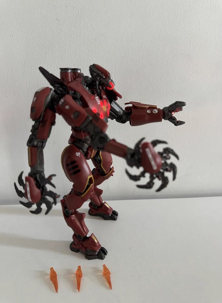 عام حافة المحيط الهادئ ميكا اللون الأساسي العاصفة الحمراء نسخة مضيئة المنقولة الرقم المشترك للأطفال لعبة هدية مربع - Image 3