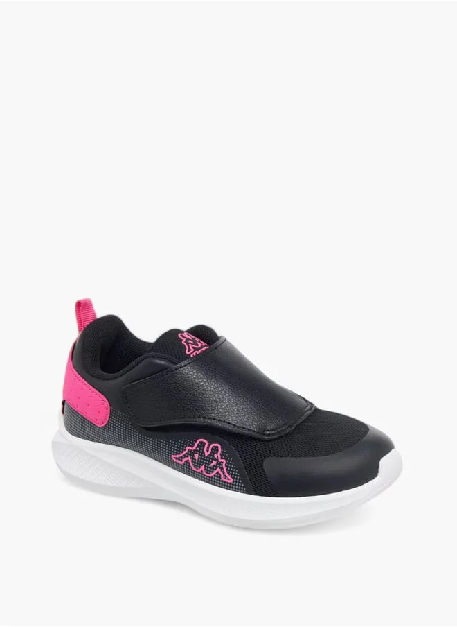 كابا Girls Logo Detail Sports Shoes With Hook And Loop Closure