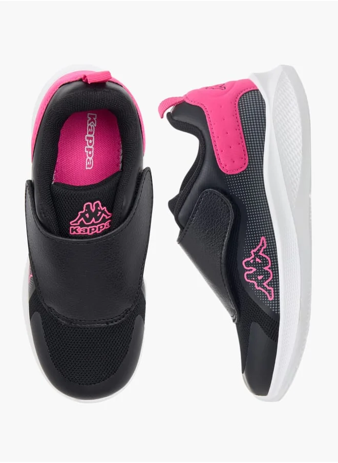 كابا Girls Logo Detail Sports Shoes With Hook And Loop Closure