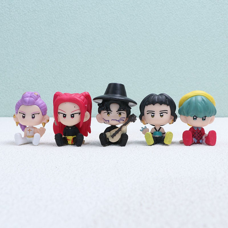 Kpop Hunter Girl Group Figures - Set of 10 Sitting Styles - Image 4