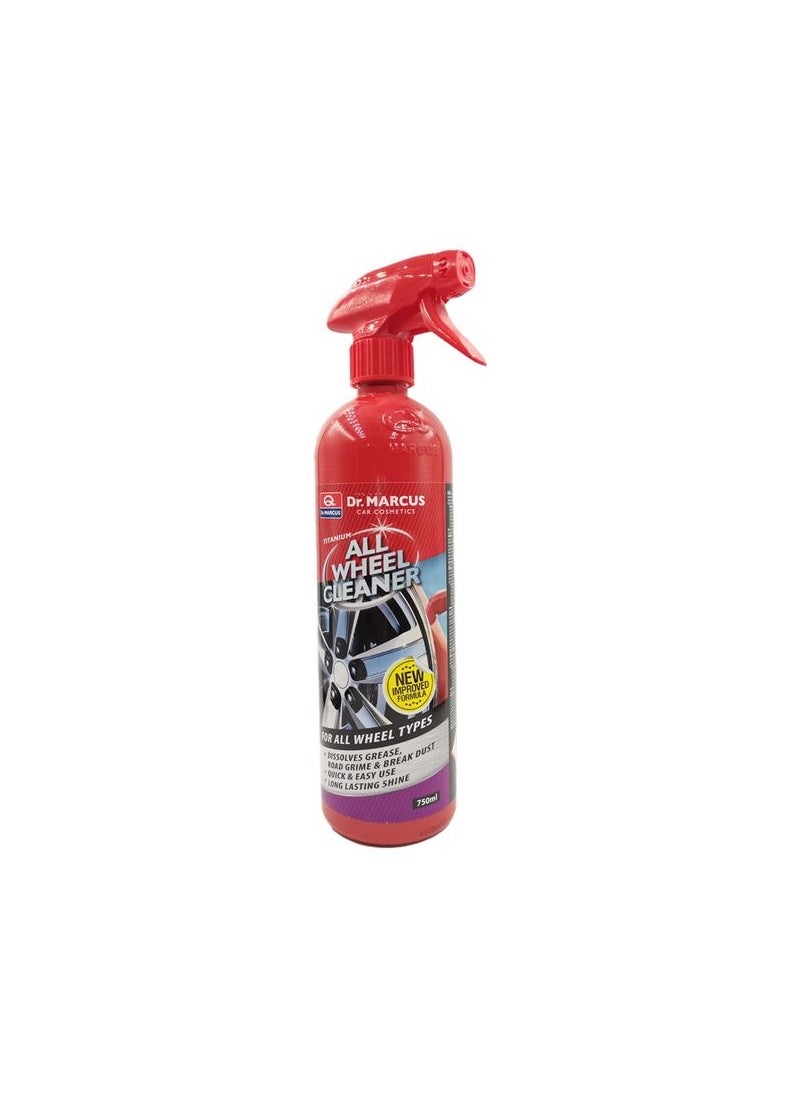 Dr.MARCUS Premium Quality Titanium All Wheel Cleaner Tyre Shine Exterior 750ml - Dr. Marcus  - Image 2