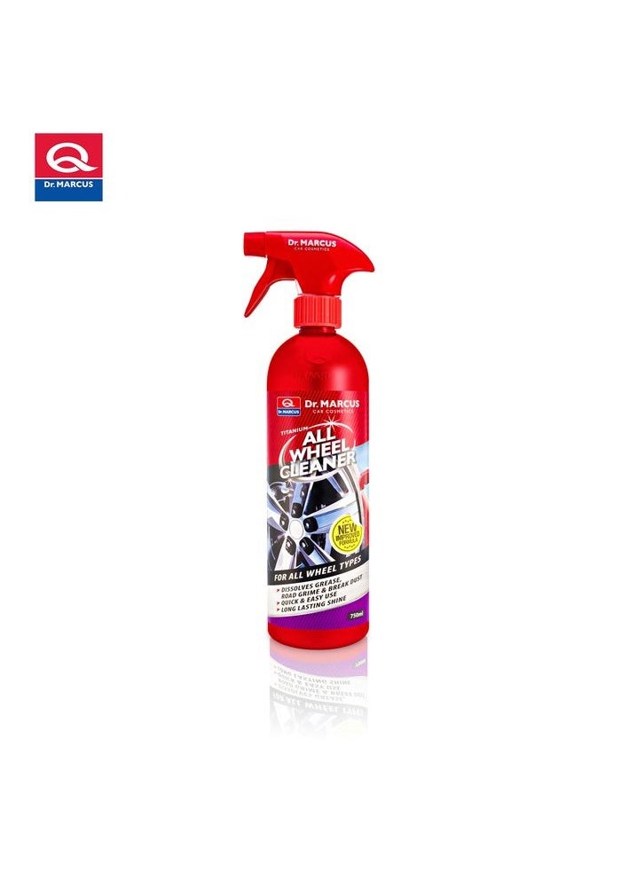 Dr.MARCUS Premium Quality Titanium All Wheel Cleaner Tyre Shine Exterior 750ml - Dr. Marcus  - Image 3