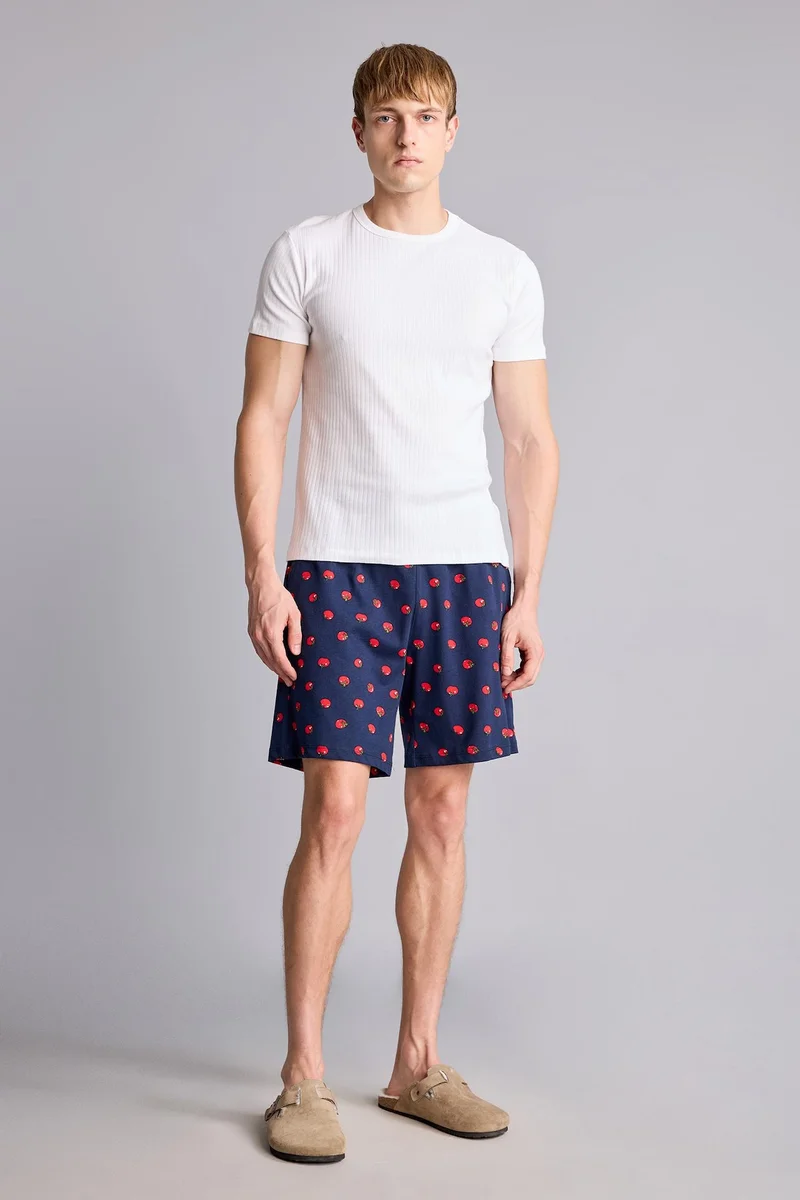 ديفاكتو Slim Fit Short Sleeve Knitted Tops