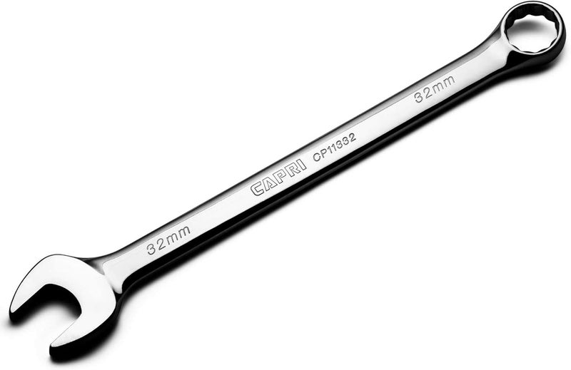 Capri Tools SmartKrome Combination Wrench, 12 Point, Metric (32 mm), CP11332 - Image 1