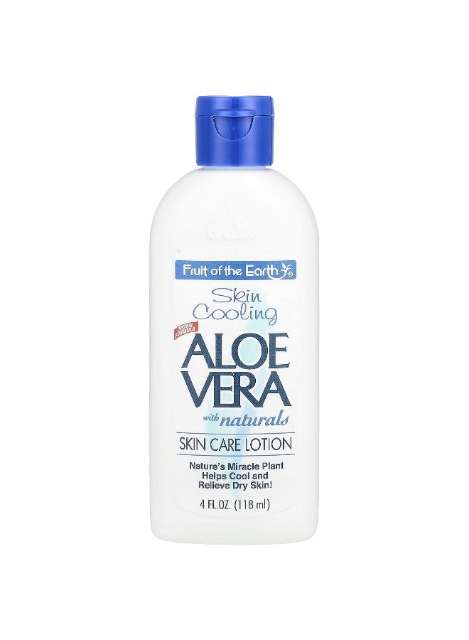 Fruit of the earth Fruit of the Earth, Aloe Vera with Naturals, Skin Care Lotion, 4 fl oz (118 ml)  - Image 1