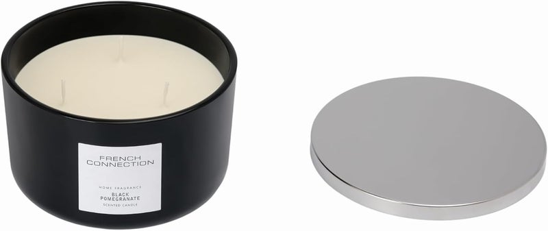 French Connection Black Pomegranate Scented Candle - Image 5