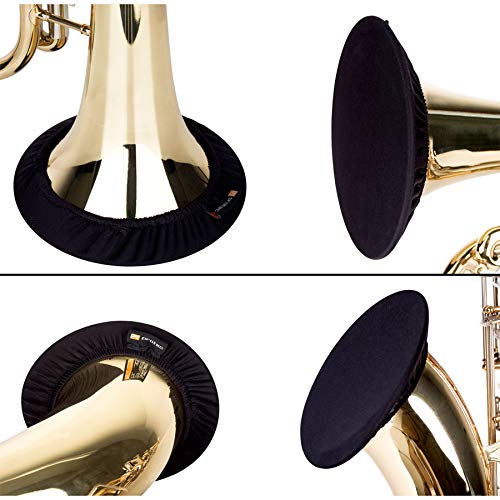 Protec Instrument Bell Cover, 5.25-6.75”, Ideal for Flugelhorn and Tenor Saxophone, Model A322 - Image 1