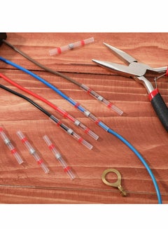 Y&D 22-18 AWG Red Solder Seal Wire Heat Shrink Connector 300 pcs ​Waterproof Insulated Electrical Splice Terminals Automotive Marine Terminal for Boat Trailer Stereo  - Image 5