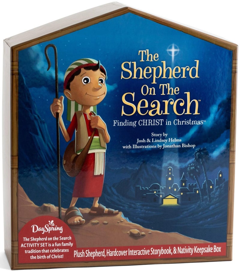 Dayspring The Shepherd on the Search: Finding Christ in Christmas - Advent Activity Set with Nativity Keepsake Box - Image 2