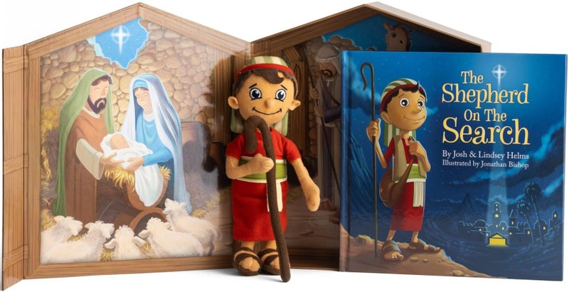 Dayspring The Shepherd on the Search: Finding Christ in Christmas - Advent Activity Set with Nativity Keepsake Box - Image 1