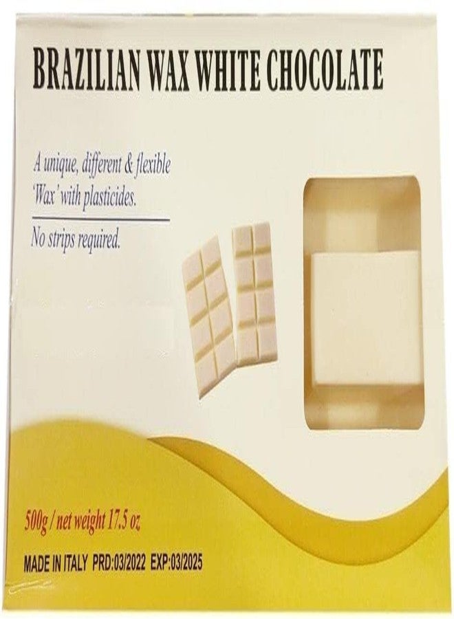 Kreni Hair Removal Hot Wax or Arms, Chest, Legs, Back, And Full Body For Men & Women Brazilian flexible wax white chocolate - Image 1