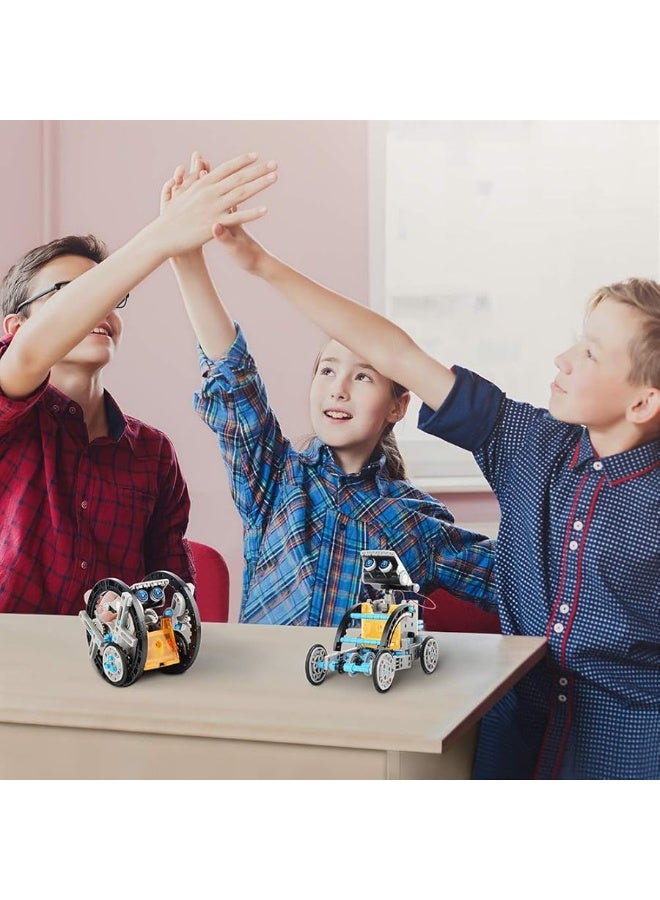 Sillbird STEM 12-in-1 Education Solar Robot Toys for Boys Ages 8-13, DIY Building Science Experiment Kit Birthday Gifts for Kids 8 9 10 11 12 13 Years Old, Solar Powered by The Sun - Image 3