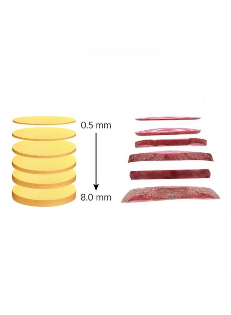 دي إل سي  قطاعة خضروات متعددة الوظائف dlc-36241 أخضر/رمادي/أبيض - Image 5