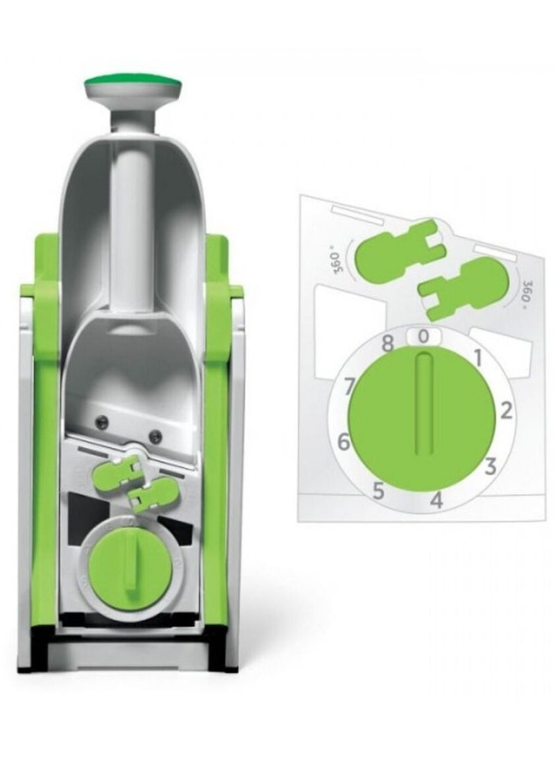 دي إل سي  قطاعة خضروات متعددة الوظائف dlc-36241 أخضر/رمادي/أبيض - Image 4