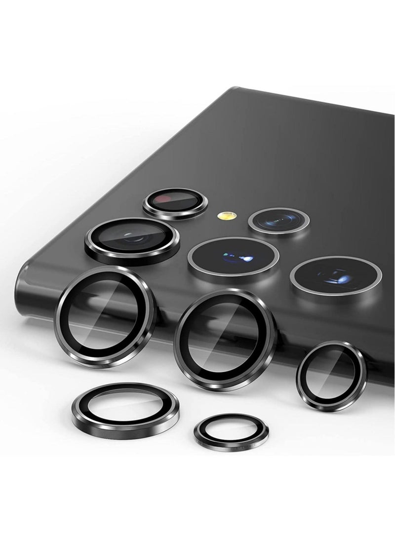 Raxoom Camera Lens Protector Compatible with Samsung Galaxy S22 Ultra (2022), Scratch-Resistant Ultra-Thin Tempered Glass with Aluminum Edge - Image 1