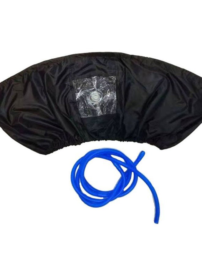 NIBEMINENT Waterproof Air Conditioner Cover Black 240x50cm - Image 2