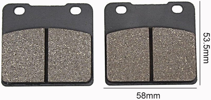 Wivplex Motorcycle Brake Pads for VS1400 and VL1500 - Image 2