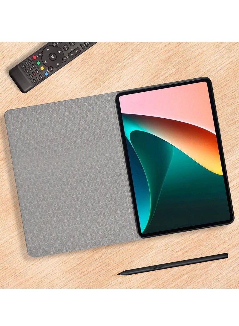 GMAX Premium PU Leather Smart Flip Case Cover Auto Sleep and Wake for Xiaomi Pad 5 / Xiaomi Pad 5 Pro  2021 11 Inch - Black - Image 5