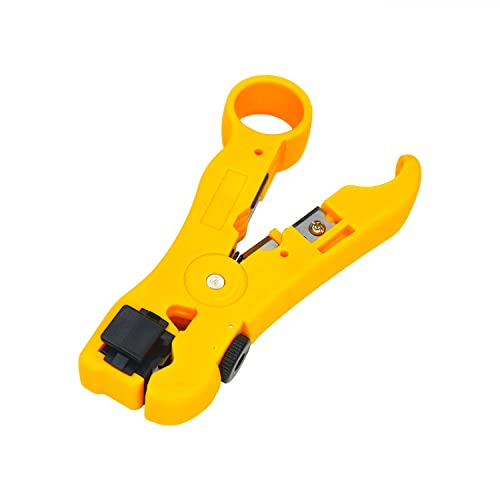 Electronicspices Electronic Spices HT-352 Universal Wire Stripper/Cutter for Flat or Round UTP CAT5 CAT6 Coax Cable Stripping Tool - Image 2