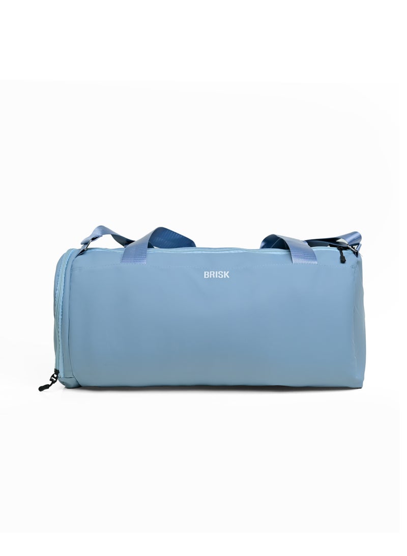 BRISK Stylish Waterproof Gym Bag – Large Sports Duffel With Shoe Pocket For Men & Women, Ideal For Travel & Workout - Image 1