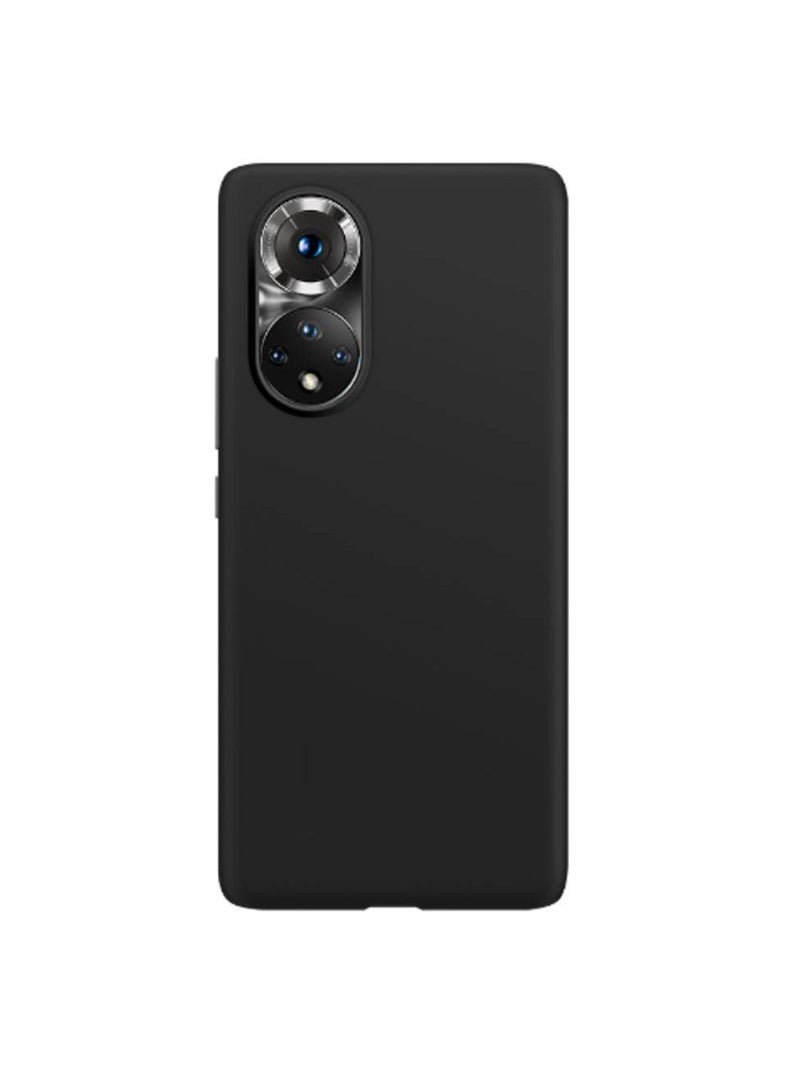 vesus Ultra Slim Protective Silicone Back Case Cover For Honor X7 Black - Image 1