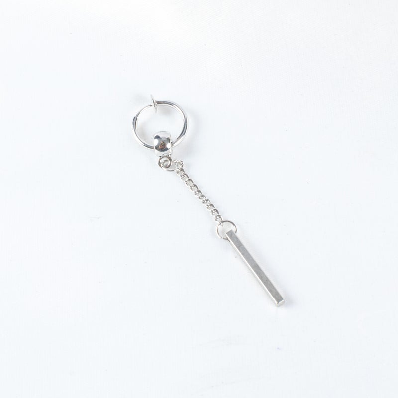 ذا بلاك بيرل اكسسوريز بيرسينج بطن أستانليس ستيل فضي