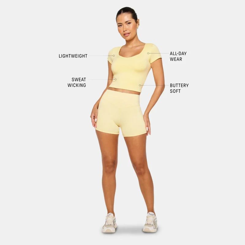 Fabletics Beige Women's AirLite Top for Women | Best Price UAE