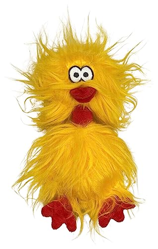 Glory To Dog Phyllis The Crazy Chicken Plush and Squeak Small and Medium Breed Dog Toy - Image 1