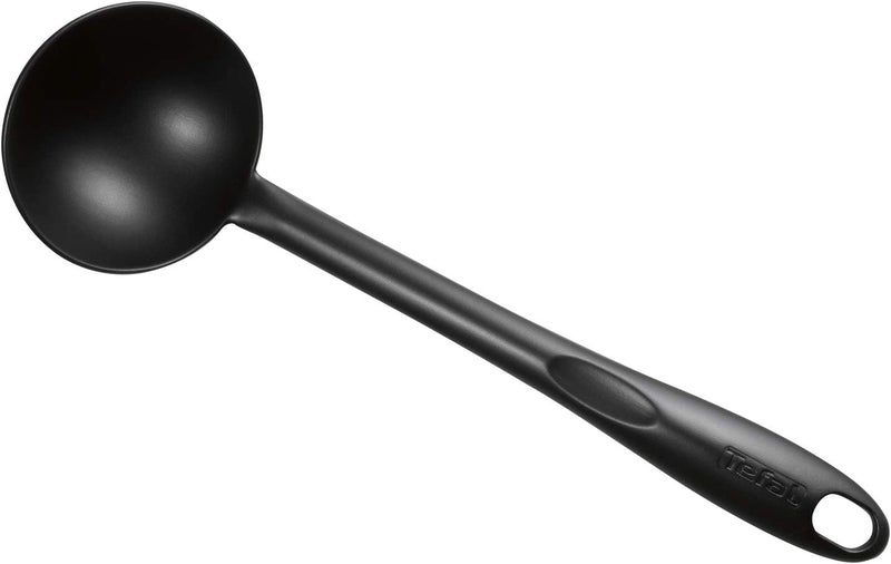 T-fal TEFAL Bienvenue Ladle | Kitcken Tool | High-Heat Resistance | Scratch-Free for Cookware | Dishwasher-Safe | Black | Plastic | Made in France | 2 Years Warranty | 2744312 - Image 2